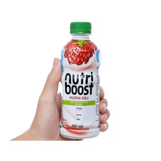 Thanh Hoá - Sữa trái cây Nutriboost hương dâu 297ml
