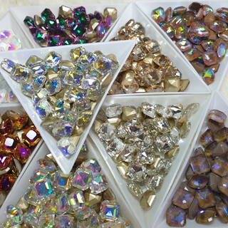 Set 4 Viên Đá khối vuông trang trí móng Siêu Sáng