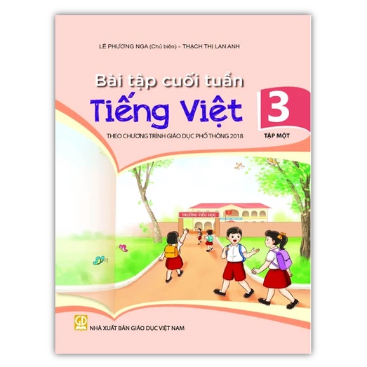 Sách - Combo Bài tập cuối tuần Tiếng Việt lớp 3 ( Tập 1 + Tập 2 )