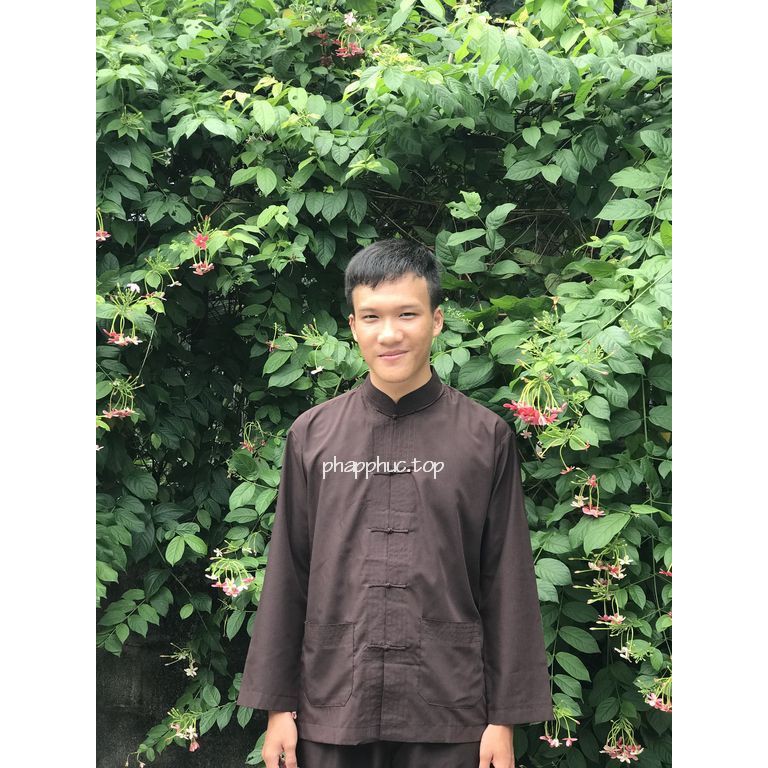 #Đồ đi chùa - #Mẫu nam cổ lãnh tụ nút thắt