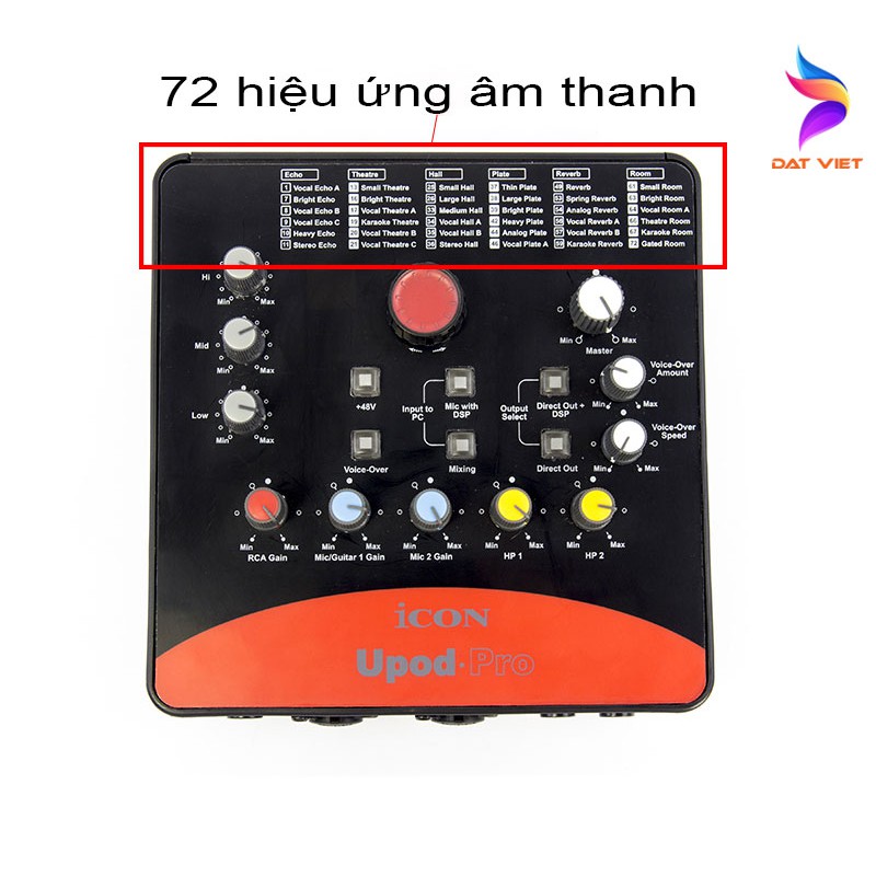 [CHÍNH HÃNG] Sound card thu âm / livestream ICON Upod Pro