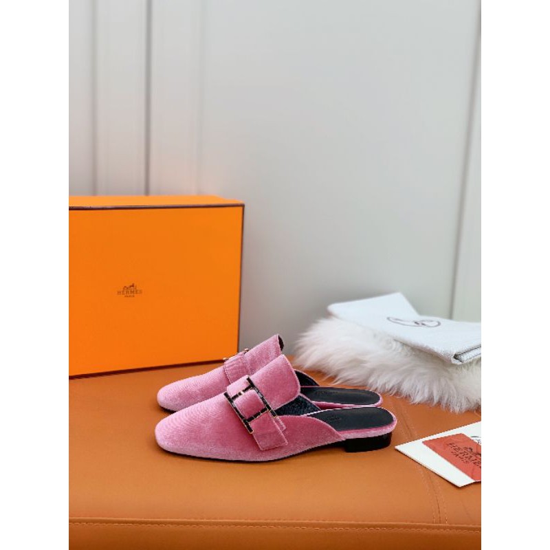 Dép sục nữ thời trang HM da cao cấp nhập khẩu