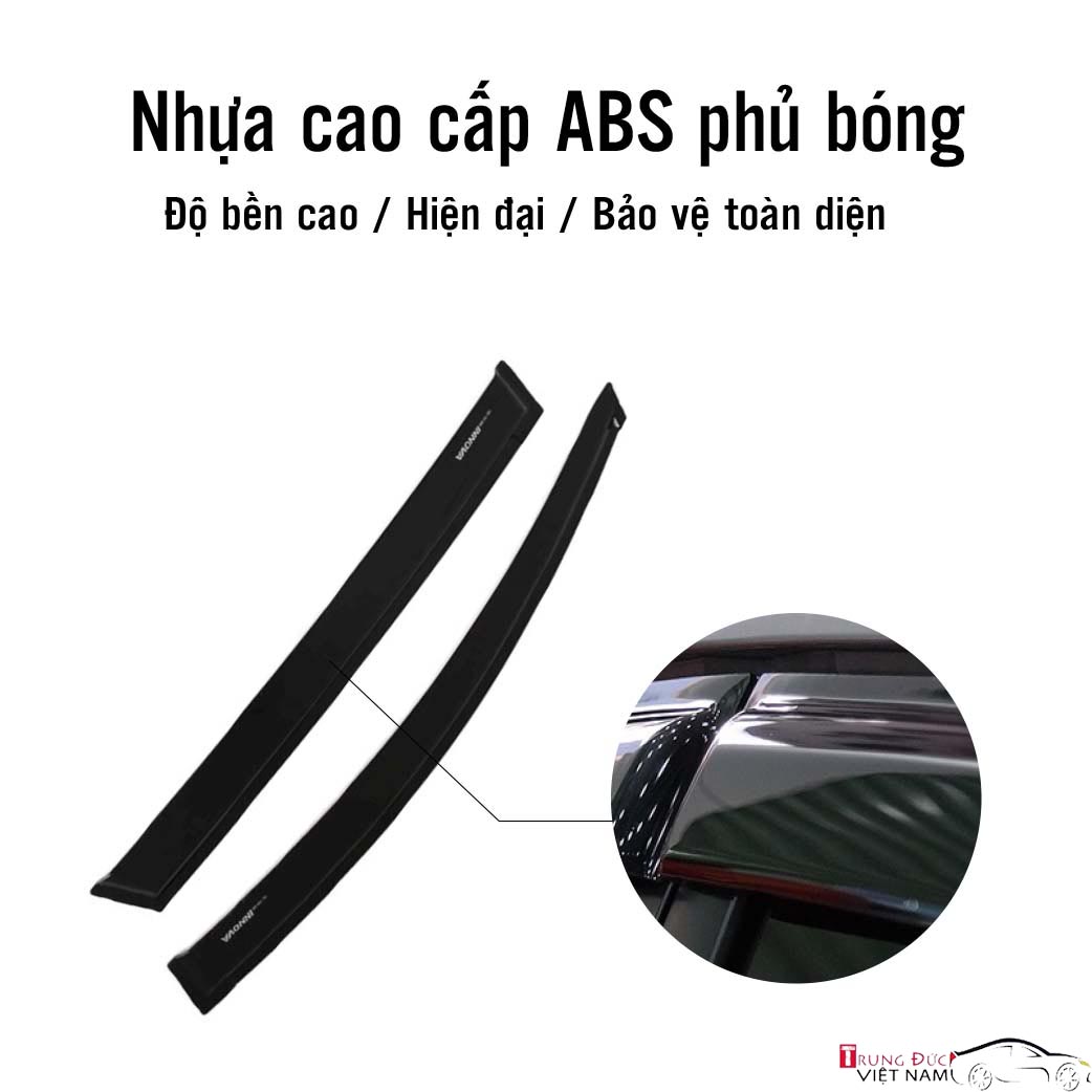 Vè Che Mưa Nhựa Xe TOYOTA INNOVA 2017-2020 Sáng Bóng Cao Cấp- FREE SHIP