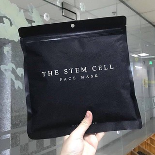 Mặt nạ tế bào gốc ngọc trai đen The Stem Cell Face Mask 30 miếng [NỘI ĐỊA NHẬT]