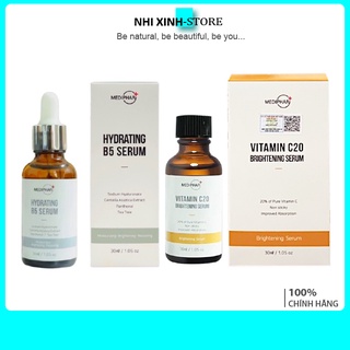 [HÀNG CÔNG TY] Tinh Chất Dưỡng Da Chống Lão Hóa Mediphar+ Vitamin C20 Và B5 Serum 30ml