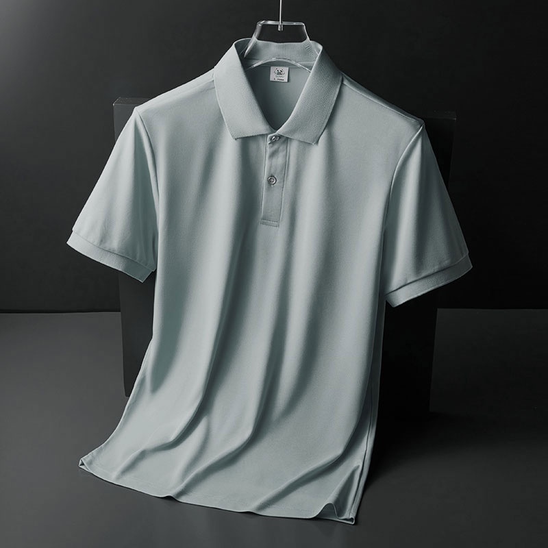 Áo polo Tay Ngắn Màu Sắc Trơn Thời Trang Mùa Hè Dành Cho Nam Và Nữ