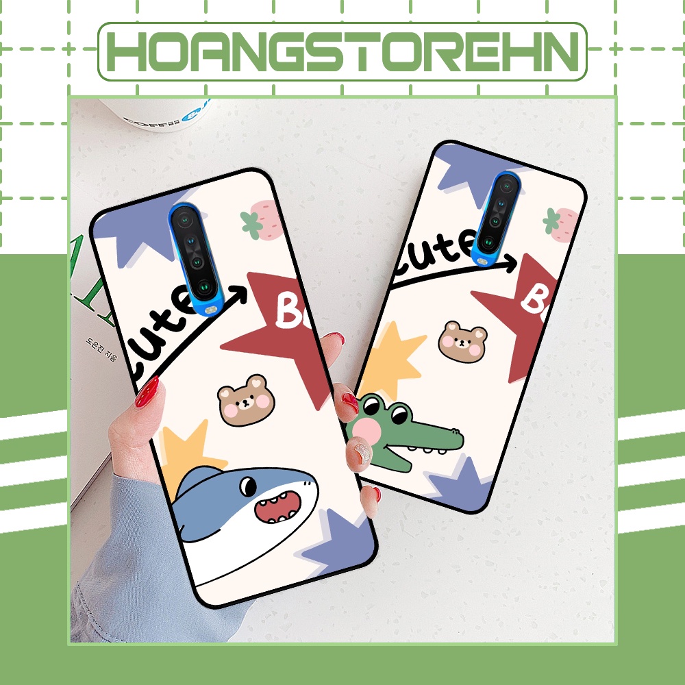 Ốp Xiaomi Redmi K20 / K20 Pro - K30 / K30 5G in hình cá mập, khủng long dễ thương, cute (T01 - T06)