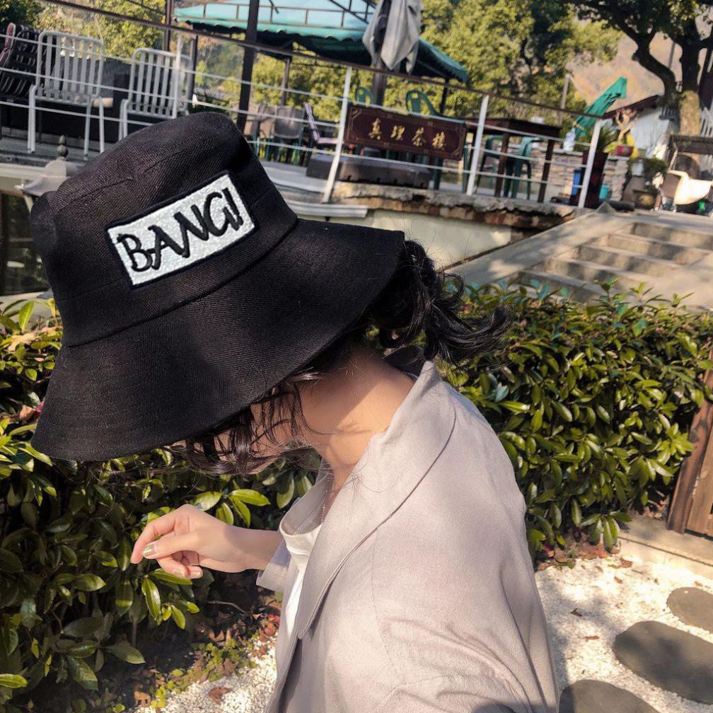 Nón Bucket vành tròn hoạ tiết Bang phong cách Ulzzang form unisex cho nam và nữ B9 Guvia xịn