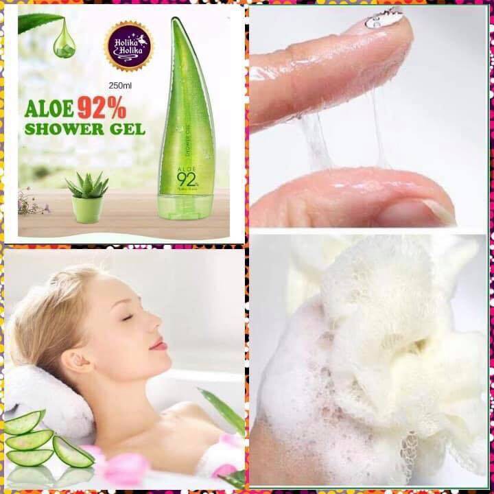 Gel tắm nha đam Holika [chính hãng]