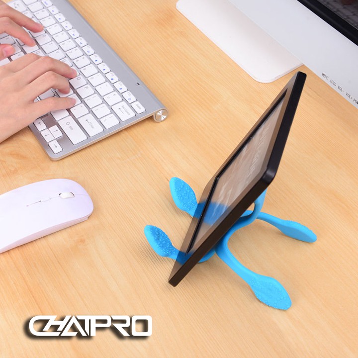 Giá đỡ điện thoại 5 chân dẻo – sử dụng mọi địa hình (có kẹp điện thoại) | BigBuy360 - bigbuy360.vn