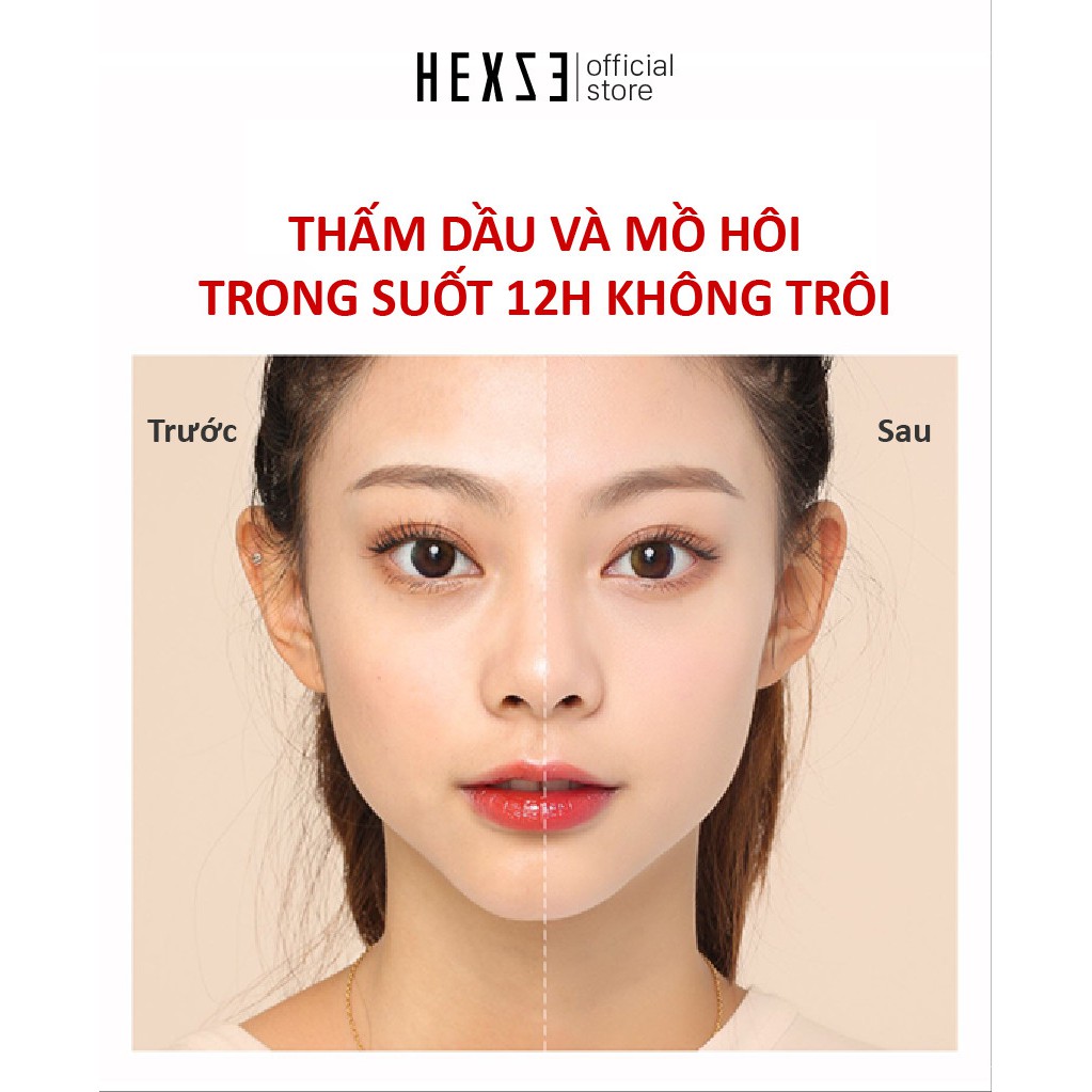 Phấn nén HEXZE dành cho mọi tone da TẶNG 01 BÔNG TẨY TRANG | BigBuy360 - bigbuy360.vn