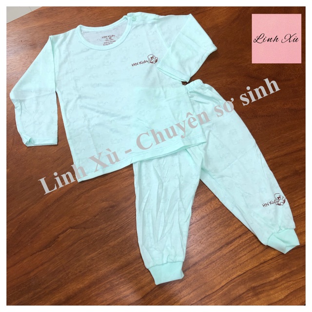 Bộ cotton thông hơi (6-9m)