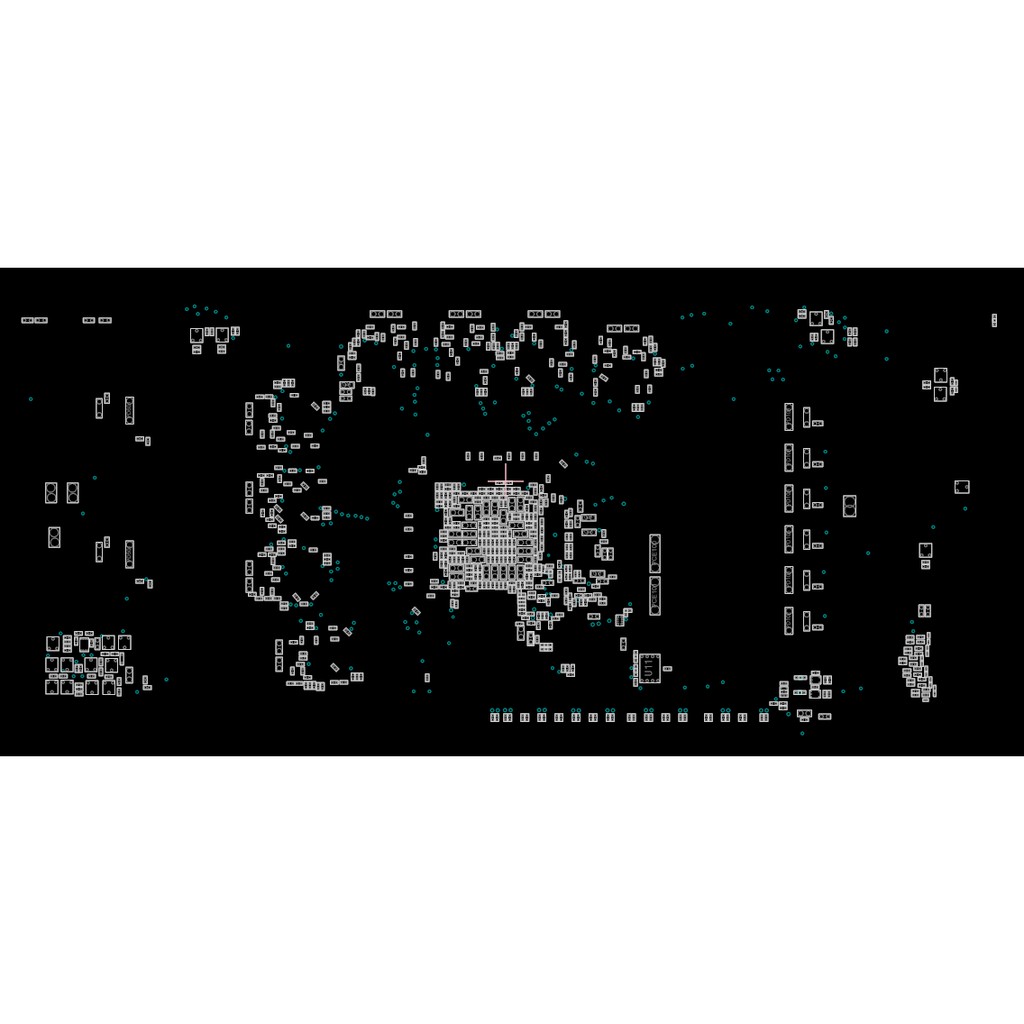 Sơ đồ mạch Boardview Card màn hình Asus Radeon R9 270X DC II (R9270X-DC2T-2GD5) mã board C401PMI Rev 1.00X