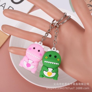 MÓC KHOÁ HÌNH CẶP ĐÔI KHỦNG LONG CÁ MẬP