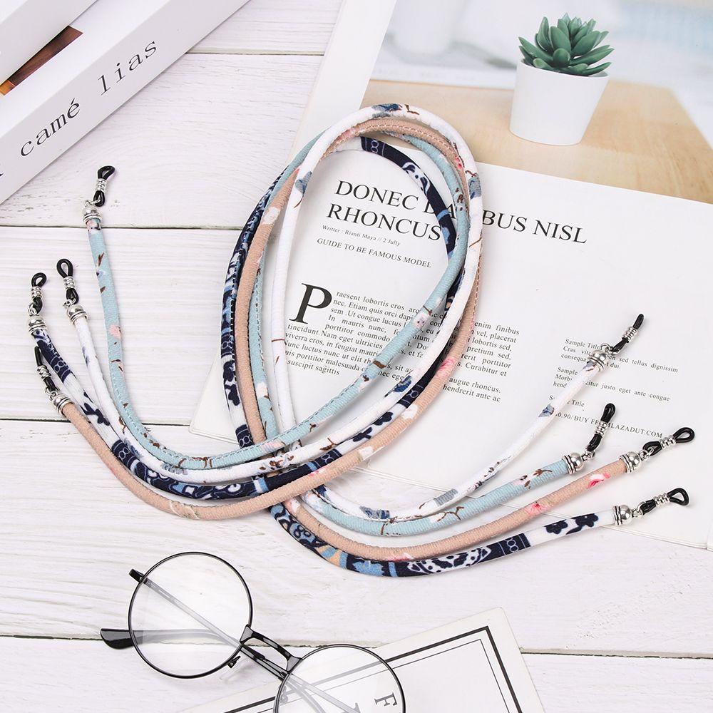 BSUNS Dây Đeo Mắt Kính Bằng Nylon Màu Xanh Dương Và Trắng Phong Cách Thể Thao Mới