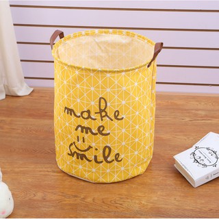Mẫu mới về Giỏ vải tròn mẫu vintage đựng đồ, đựng quần áo, đựng đồ chơi MẪU GIAO NGẪU NHIÊN
