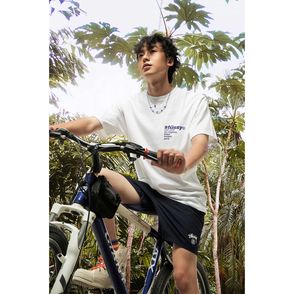 STUSSY HỌA TIẾT STRAWBERRY WHITE