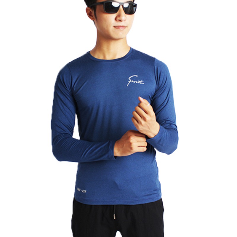 Áo thun giữ nhiệt nam dài tay cổ tròn body chất vải thun co dãn 4 chiều + Tặng kèm đôi tất nam 10k (Thiện Nguyên shop) | BigBuy360 - bigbuy360.vn