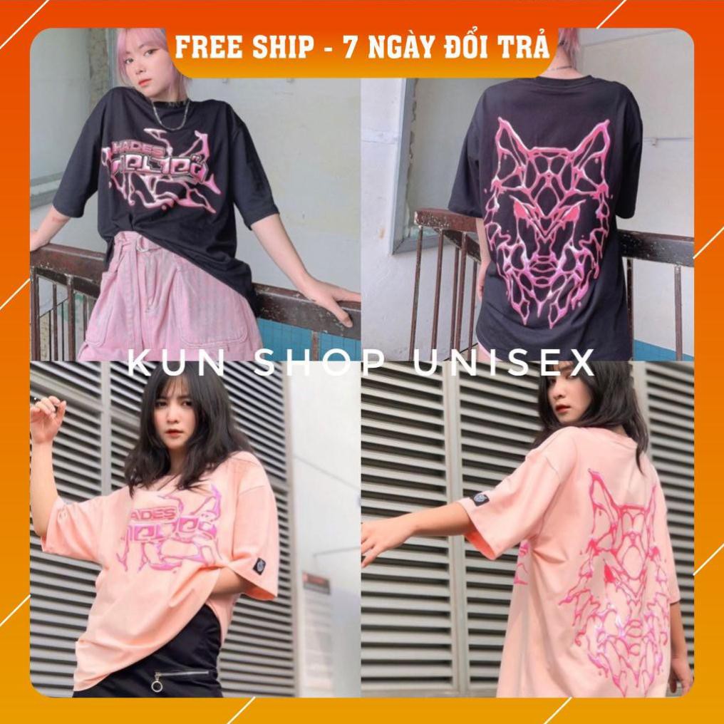 áo thun form rộng tay lỡ nam nữ hades cotton full tag | BigBuy360 - bigbuy360.vn