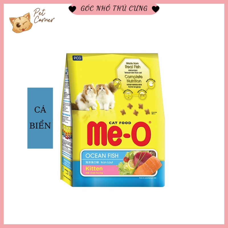 [ĐỦ VỊ] Thức ăn hạt cho mèo Me-O 350gr (Adult, Kitten)