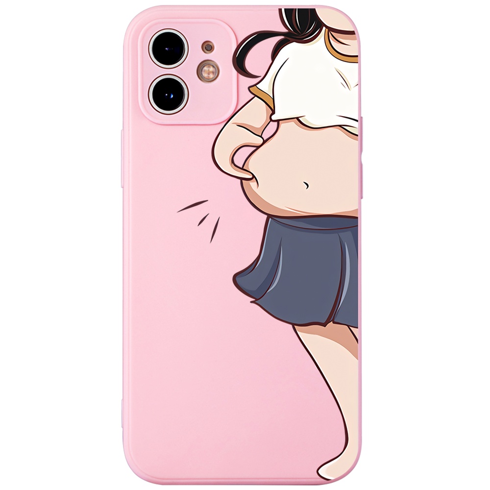 Ốp lưng mềm GUMAN kute hài hước cặp đôi dễ thương đẹp Cho iPhone 11 12 13 Pro Max SE 2020 ip 8 7 6 6S Plus X XR XS 4073 | BigBuy360 - bigbuy360.vn