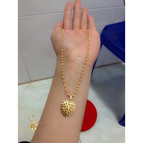 dây chuyền mạ vàng