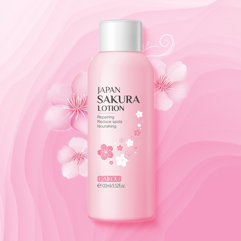 (Hàng Mới Về) Tinh Chất Dưỡng Ẩm Làm Sáng Da Laikou 100ml