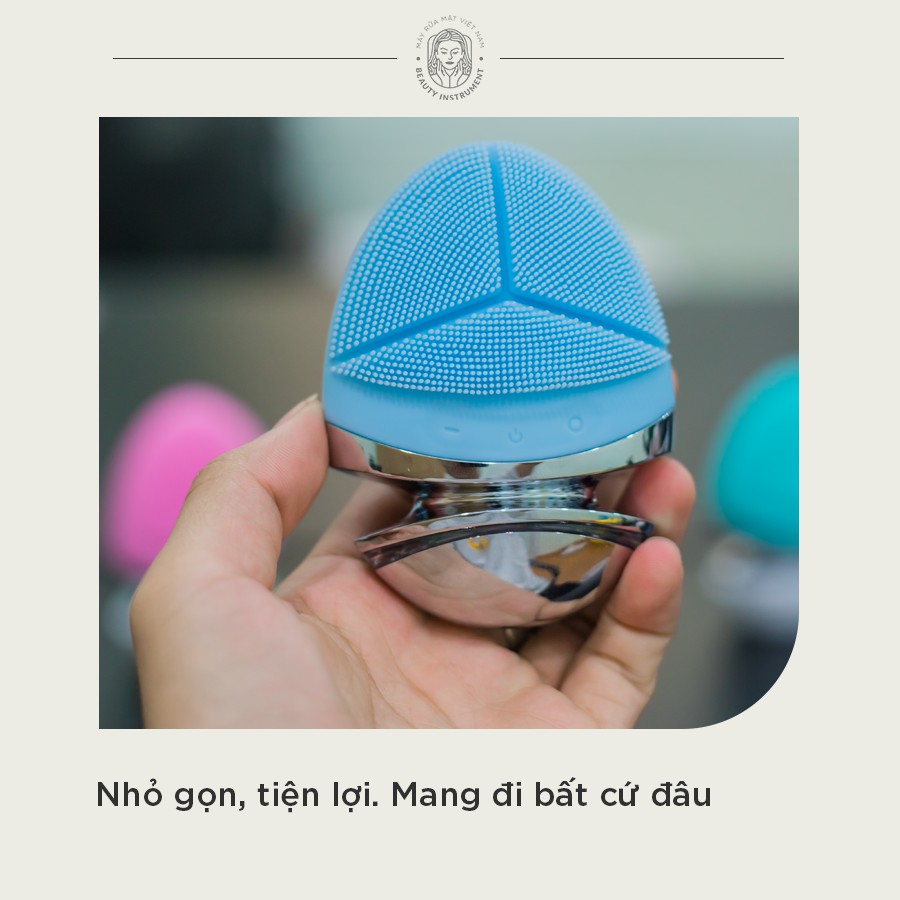 Máy rửa mặt Beauty Instrument - Xanh dương | BigBuy360 - bigbuy360.vn