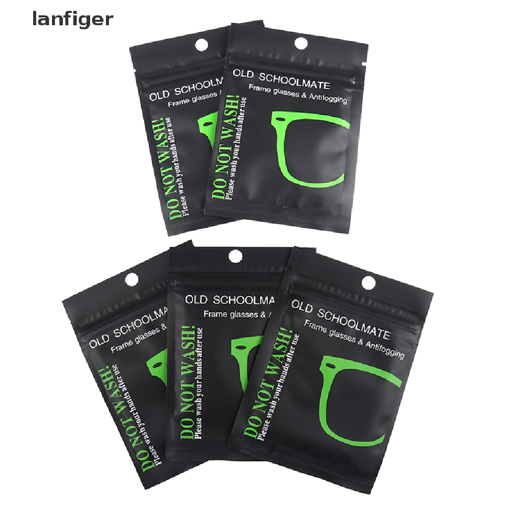 5 / 10 Khăn Lau Kính Chống Sương Mù Có Thể Tái Sử Dụng