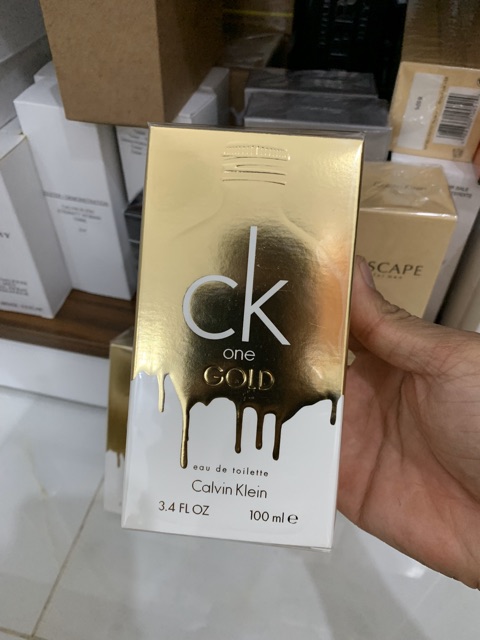 Nước hoa ck one gold edt 100ml full seal