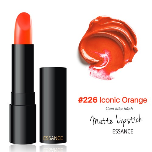 Son lì Essance Matte Lipstick #226 Iconic Orange 3.5g