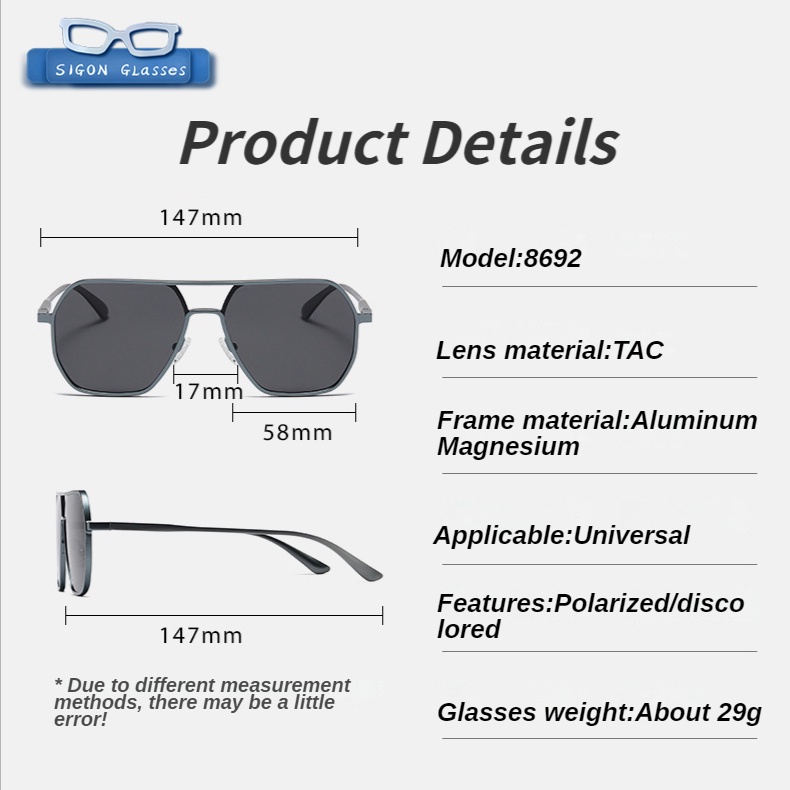 Kính Mát Phân Cực Chống Tia UV Chống Nắng Phân Cực Dùng Khi Đi Câu Cá / Du Lịch Hàng Ngày