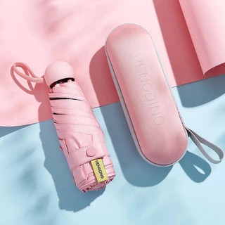 Ô DÙ MINI GẤP GỌN KÈM HỘP HENGDING CHỐNG NẮNG SIÊU TỐT