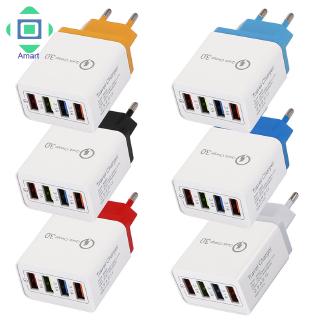 Củ Sạc Nhanh 4 Cổng Usb 3.0 Am Qc 3.0
