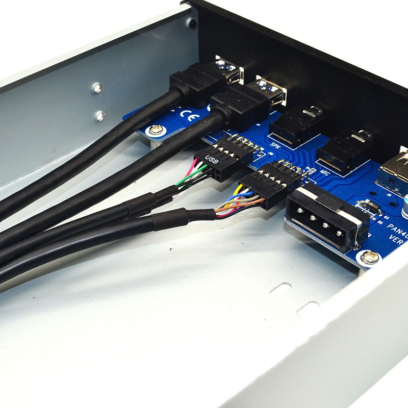 5.25 Inch Desktop Pc Case Internal Front Panel Hub 3.0 And 2 | BigBuy360 - bigbuy360.vn