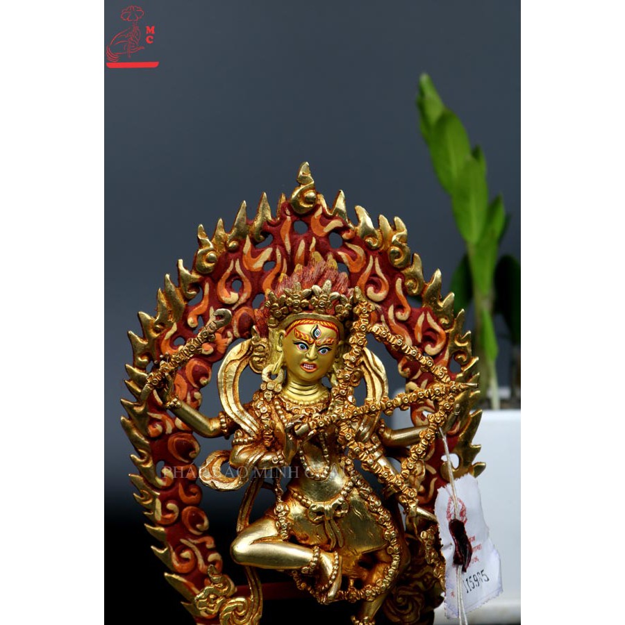 TƯỢNG KURUKULEY 20CM ĐỒNG NEPAL