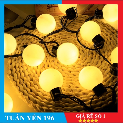 Dây đèn  kiểu bi 20 bóng chông nước