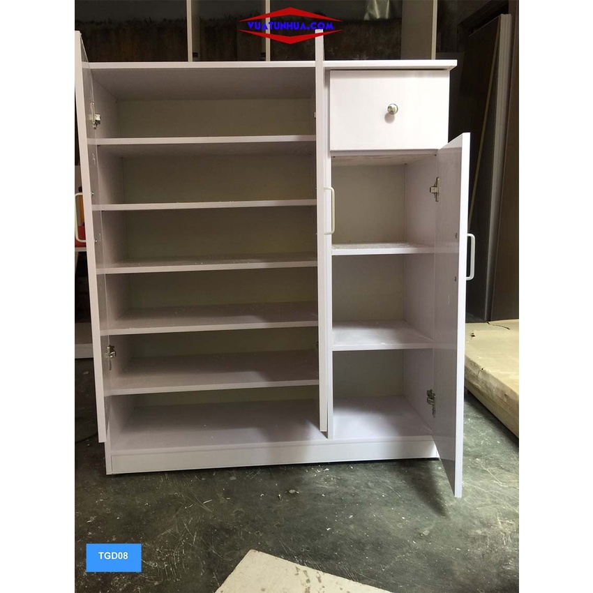 Tủ nhựa giầy dép 3 cánh hở đáy TG08