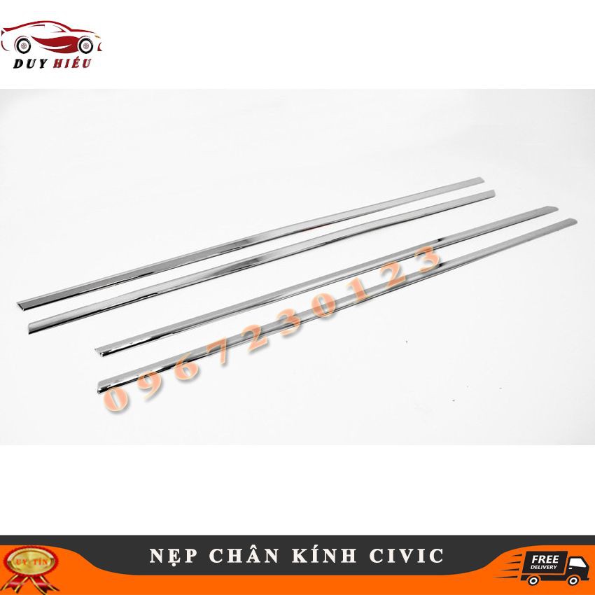 Nẹp chân kính Honda Civic 2008