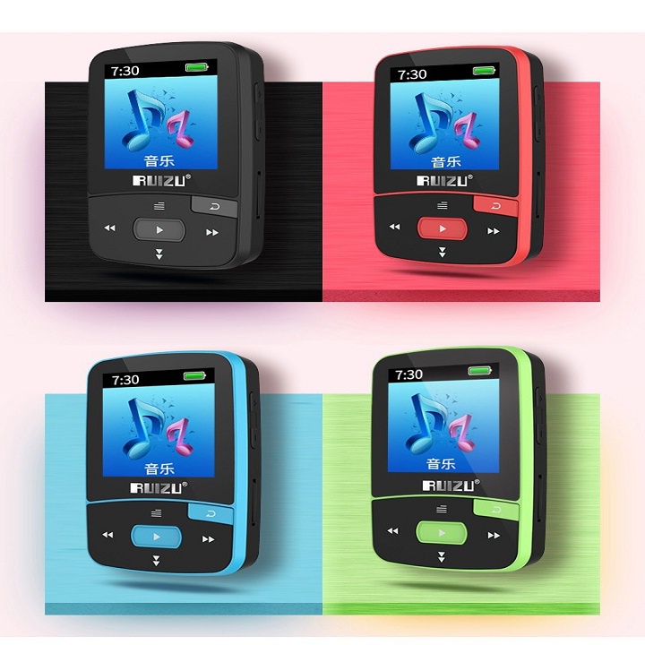 Máy nghe nhạc Lossless thể thao bluetooth 4.0 RUIZU X50 8GB -  Máy nghe nhạc RUIZU chính hãng