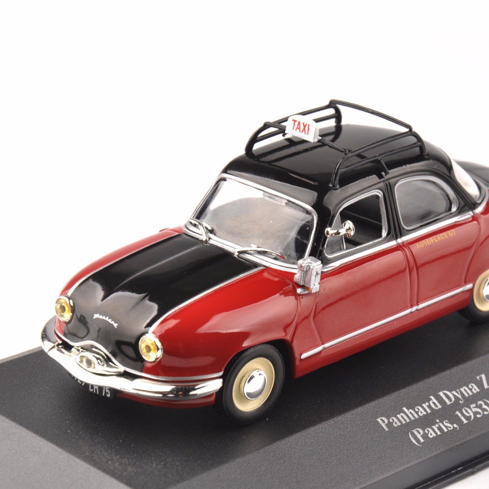 Mô hình xe ô tô Taxi IXO Panhard Dyna Z Paris 1953 tỉ lệ 1:43 cao cấp