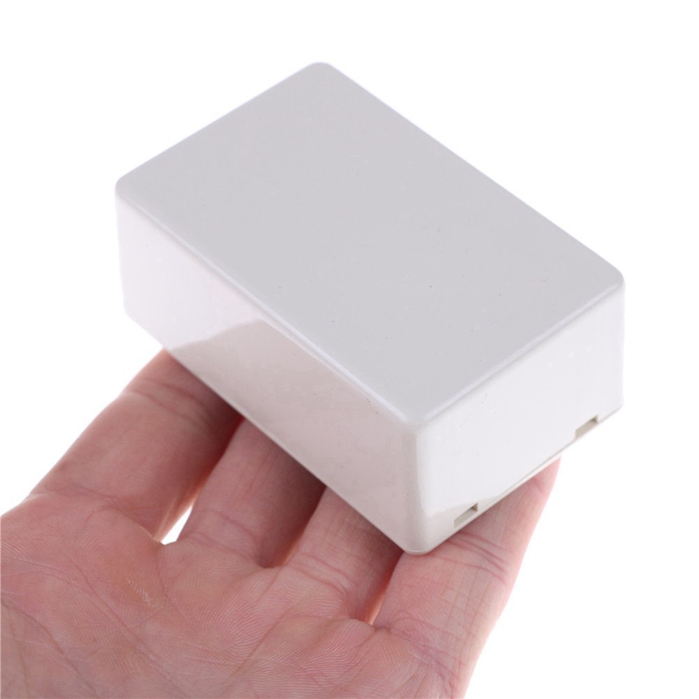 Set 1/2 hộp nhựa ABS đựng thiết bị điện chống thấm nước có 8 cỡ tùy chọn tiện dụng