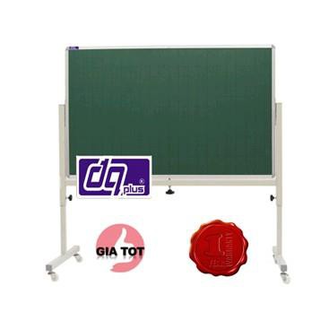 Bảng di động mầm non 2 mặt 0.8x1.2m Từ xanh+Nỉ nhám (Tặng kèm 6 viên nam châm, 1 hộp phấn và 1 bông lau bảng)