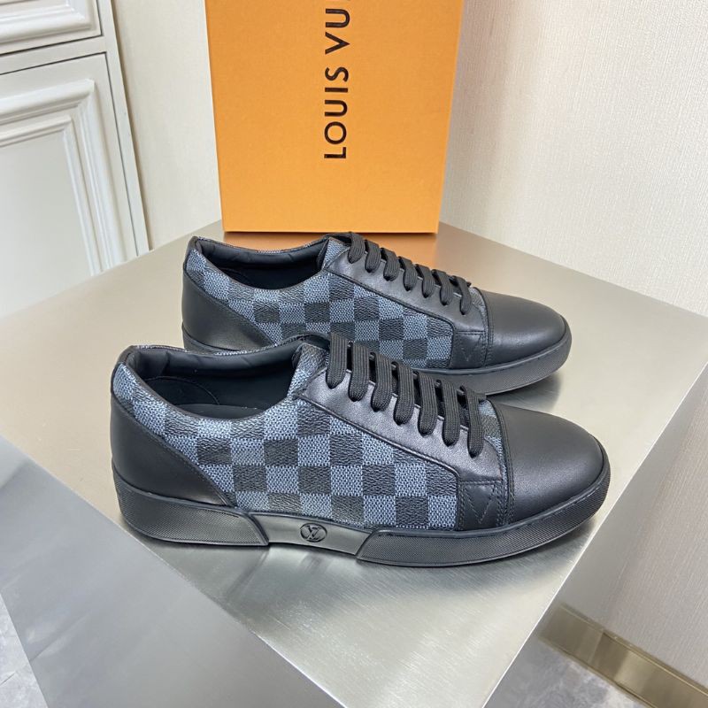 Giày da nam sneaker LV