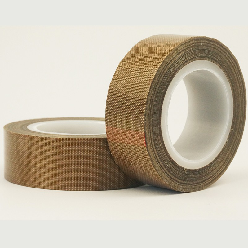BĂNG KEO CHỊU NHIỆT CAO PTFE GLASS CLOTH TAPE LIDAVI 108AD 0.13MMX19MMX10M