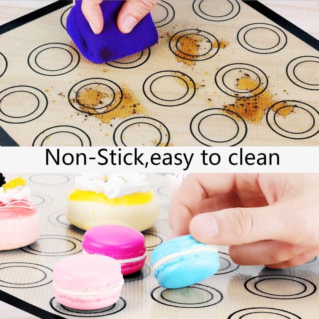 Thảm Nướng Bánh Bằng Silicone Chống Dính