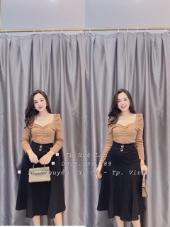 Len cổ U vai bồng ❤️