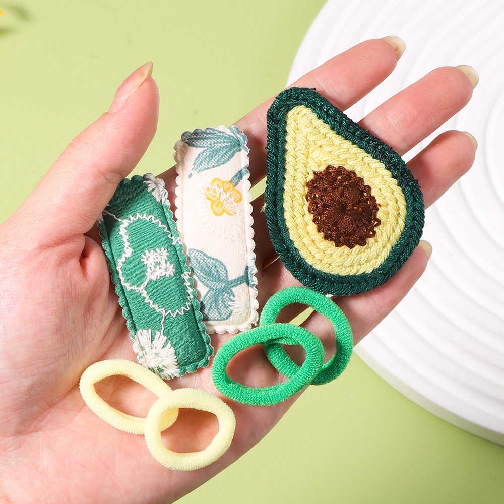 Hộp kẹp tóc/ dây cột tóc KIDSBOWS hình thú hoạt hình dễ thương xinh xắn cho bé gái
