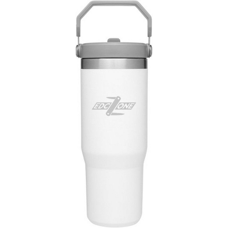 THƯƠNG HIỆU USA -Stanley IceFlow Straw Tumbler 30oz | 890ml màu trắng