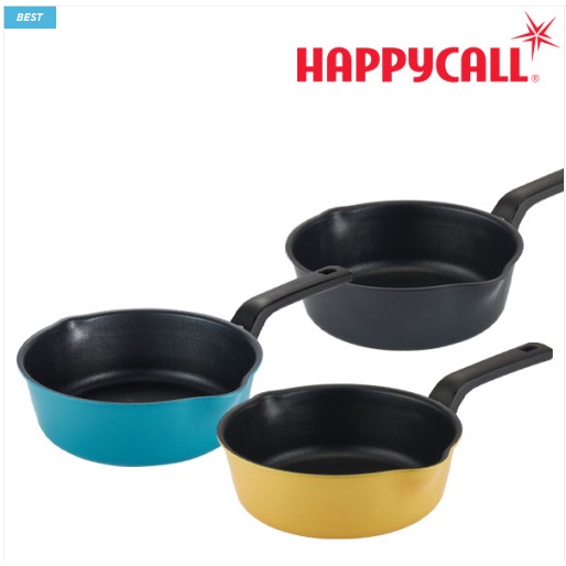 HAPPY CALL Flex IH chảo chiên bộ phận dẫn nhiệt Kithcenware wok phủ không dính [ Sản phẩm tốt nhất của Hàn Quốc]